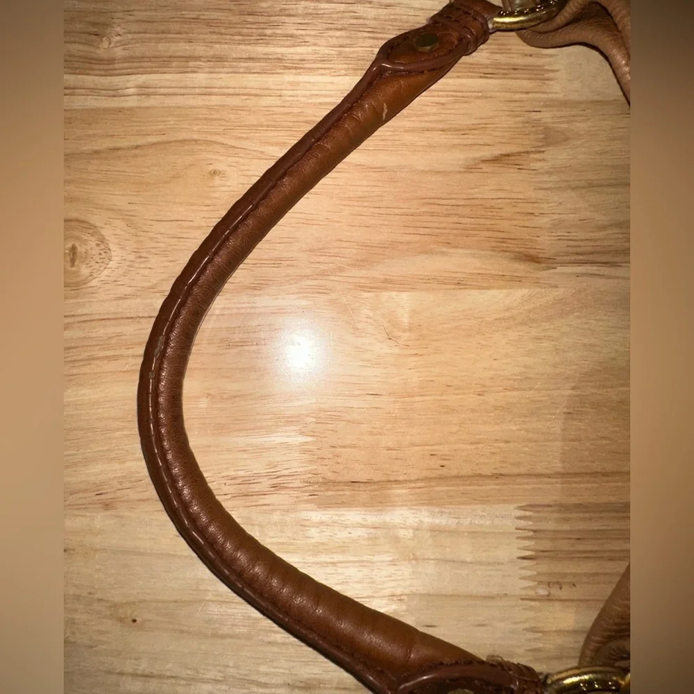 Leather Top Handle Bag